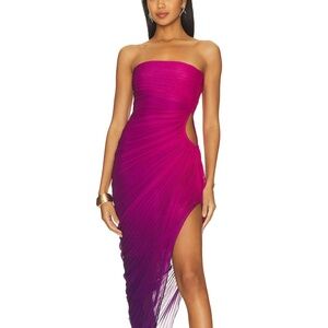 ROCOCO SAND Long Dress in Pink & Purple